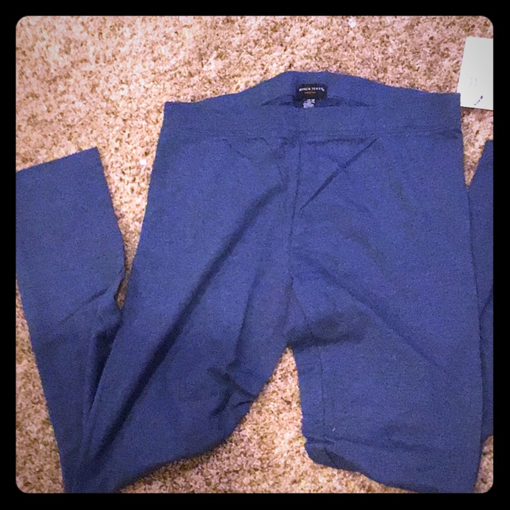 Navy blue leggings 14 /16 kids